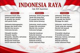 Indonesia Raya 3 Stanza